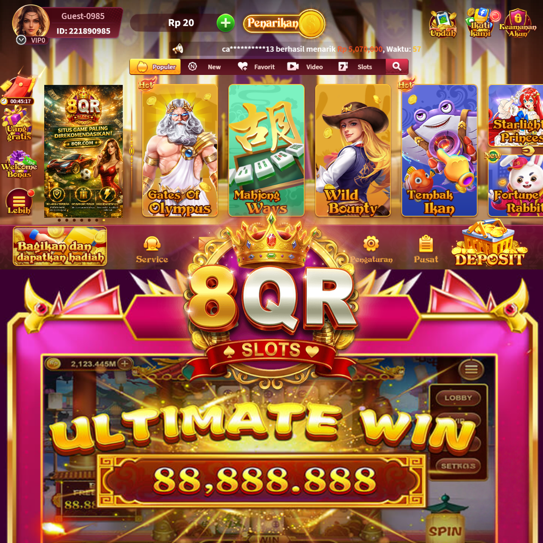 8QR - Aplikasi Resmi 8qr Unduh & App Terbaru